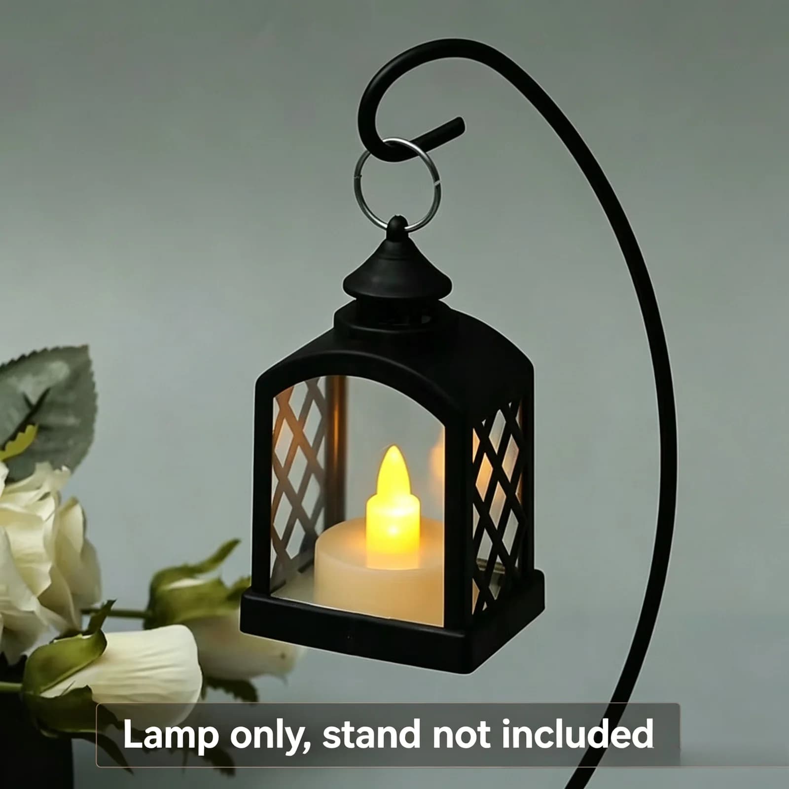 Lampu Malam LED Lantern Mini Retro Bercahaya Hangat