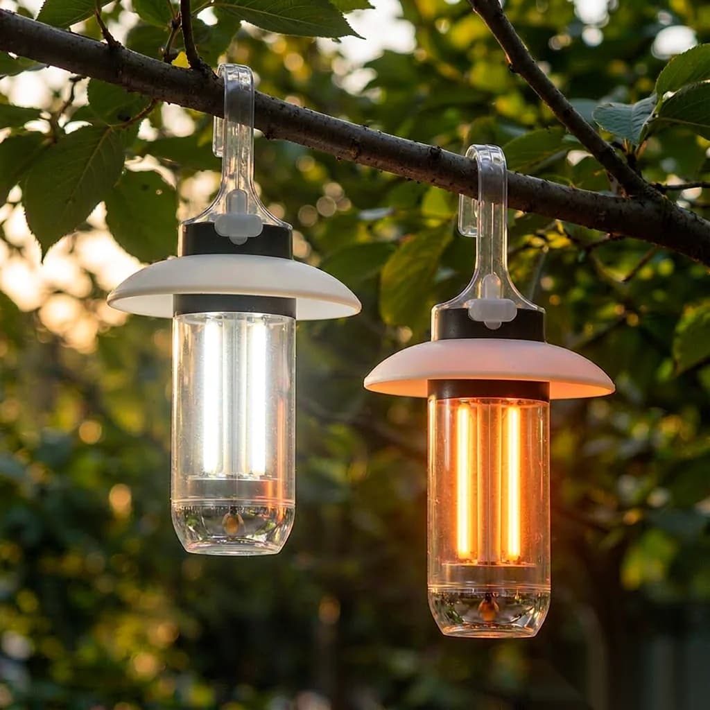 Lampu Suluh Lantern Mini COB Boleh Cas Semula untuk Kecemasan Berkhemah