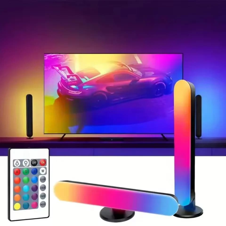 Bar Cahaya RGB Dicas USB dengan Sinkronisasi Irama Muzik
