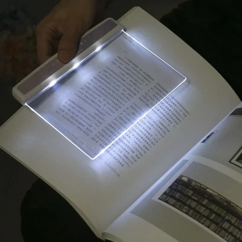 Lampu Buku LED Mudah Alih Berkuasa Bateri dengan Ciri Penjagaan Mata